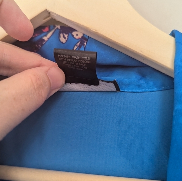 Natori Nadja Satin Floral Kimono Long Robe - Picture 5 of 12